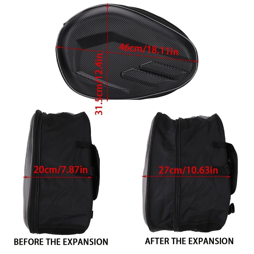 Motorcycle Saddlebags 36L-58L Expandable Capacity Panniers Side Bag Universal for Harley Davidson for SUZUKI Yamaha Kawasaki