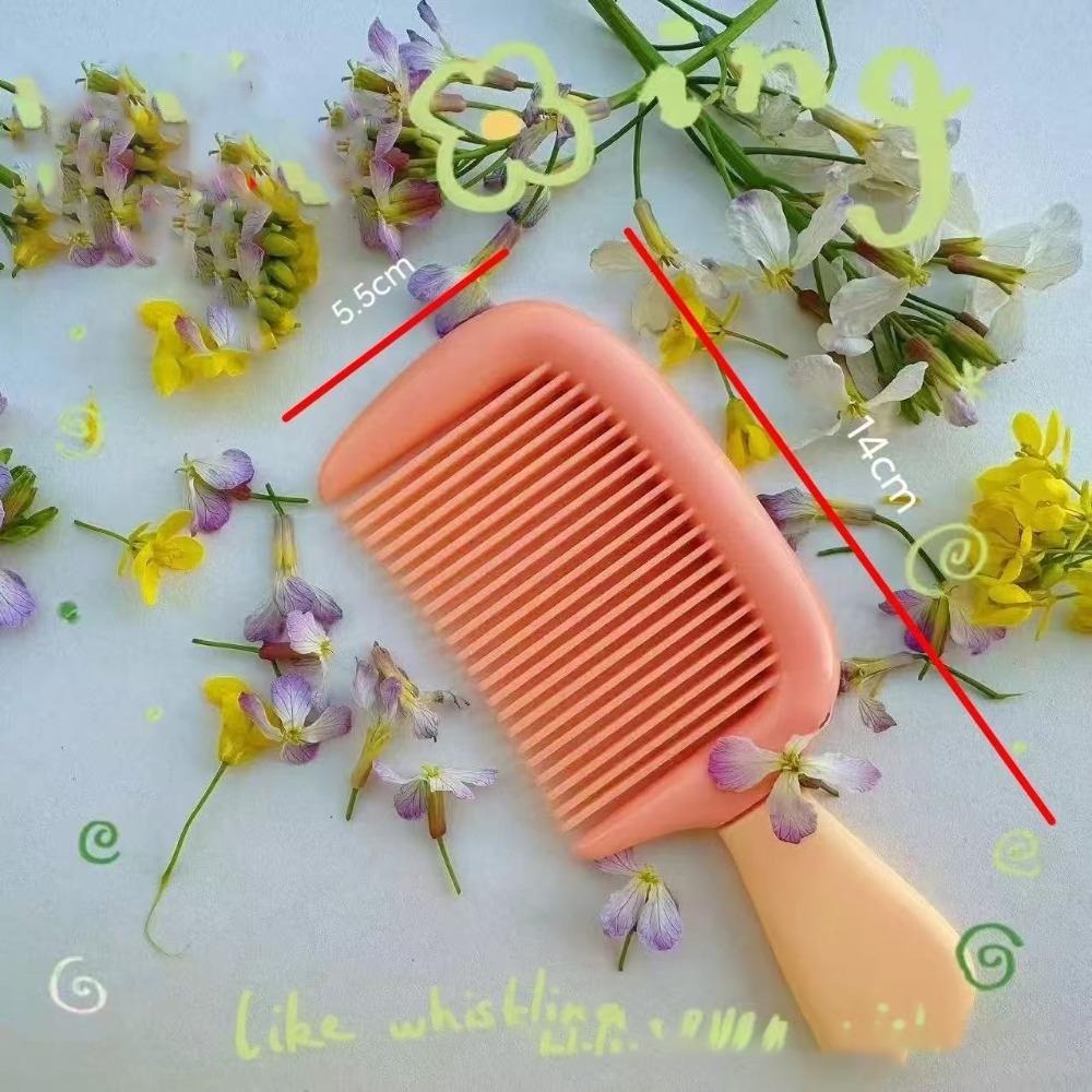 Portable Pocket Combs Anti-static Hairdressing Comb for Girls Gifts Small Cartoon Comb