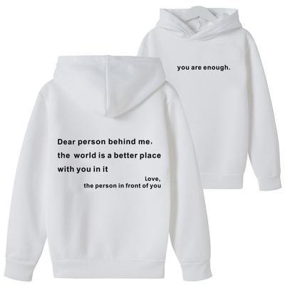 2023 Vår Höst Huvtröjor för pojkar/flickor Barn Huvtröjor Custom Desing Sweatshirts Huvtröja Barnkläder Tonårstopp
