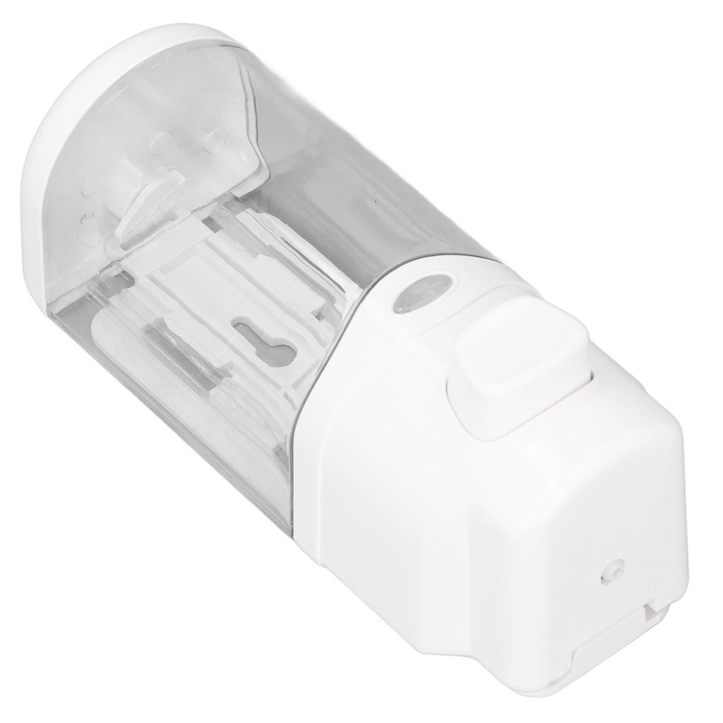 Manual Soap Dispenser Transparent Leakage Proof Wall Mounted Hand Soap Dispenser for Bathroom