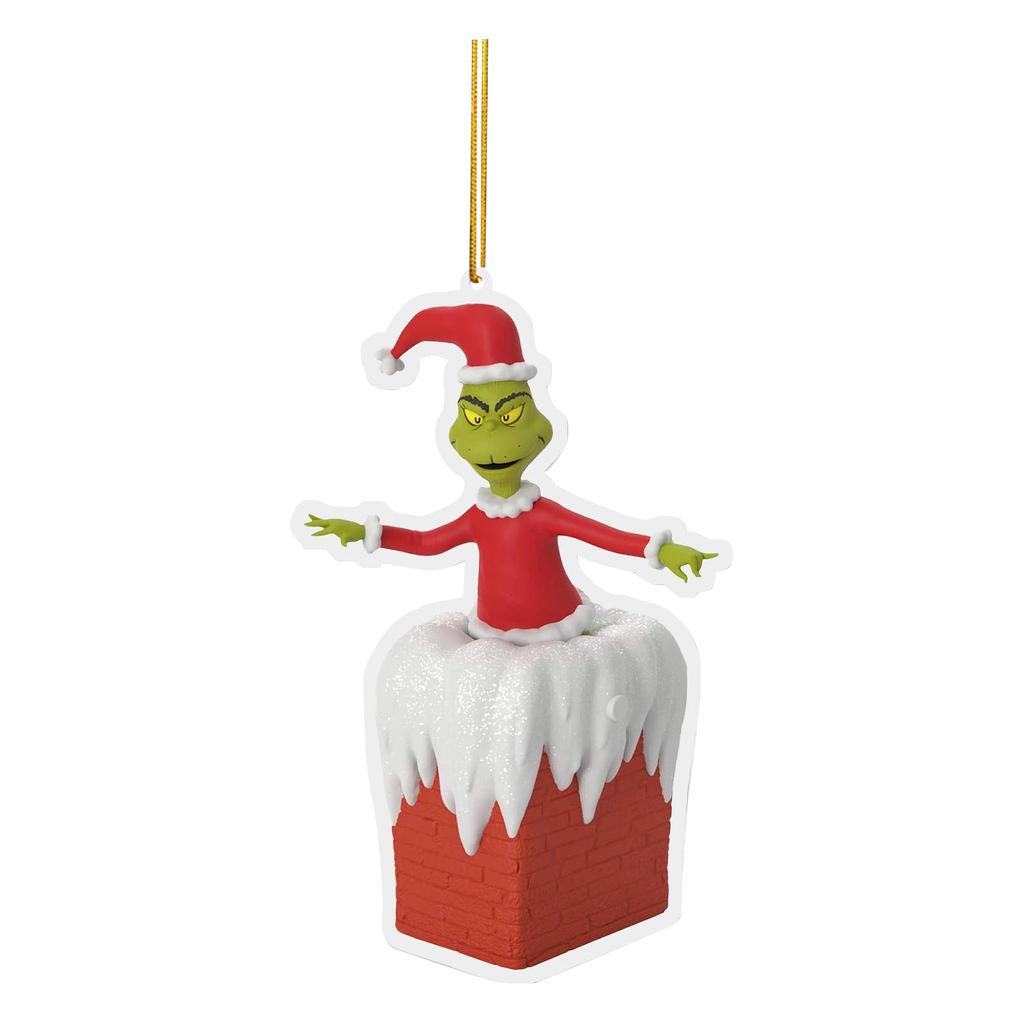 Stole Christmas Acrylic Pendant Christmas Tree Decoration, 1PC Christmas Decoration How The Stole Christmas With Present Christmas Ornament