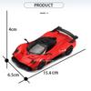 1:32 Pagani Huayra R 911 GT3 Car Model Toy Metal Body Rubber Tires Supercar Models Pull Back Sound Light Kids Collectibles Gifts