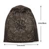 Vegvisir Viking Compass Ornament Bonnet Homme Fashion Knit Hat Norse Mythology Skullies Beanies Caps For Unisex Women Cotton Hats