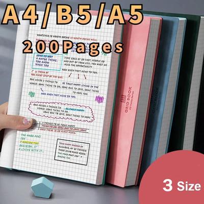 A4/A5/B5 verdicktes Notizbuch, großes, superdickes Rasterquadratbuch, Rastertagebuch, Cuaderno-Notizbücher, Punktmatrix-Notizbuch, Tagebuch, Rasterbuch