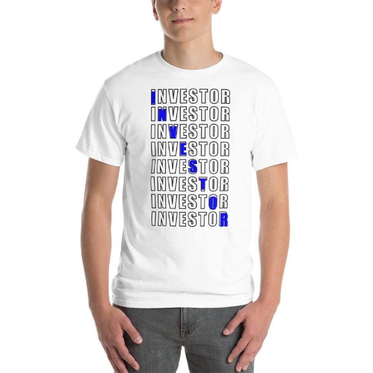 Investors Men T-Shirt XXXXXL белый