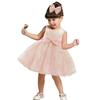 Abito Principessa in Pizzo Primavera 2026 - Outfit Color Block Gonfio per Performance per Bambini