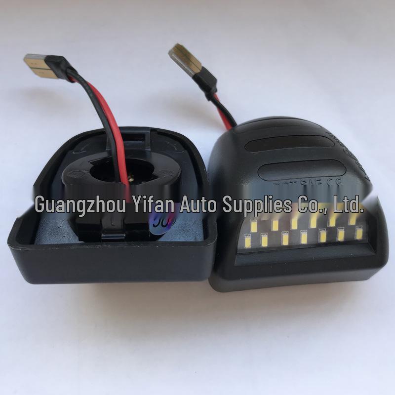 Chevrolet GMC Silverado Dual-Color LED License Plate Light