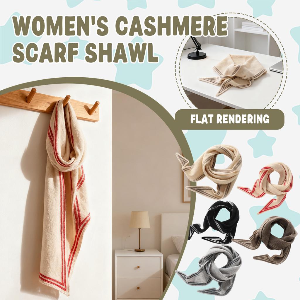 Cashmere Scarf Shawl Dual-purpose Scarf Ladies Shawl