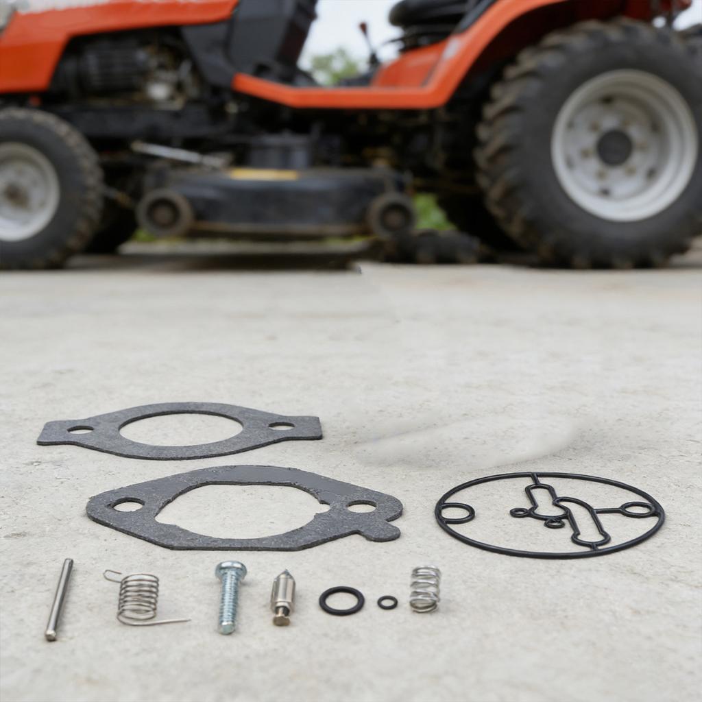 Lawn Mower Parts Engine Repair Carburetor Gasket Reduces Fuel Consumption Smooth Mower Operation Built For Outdoor Use