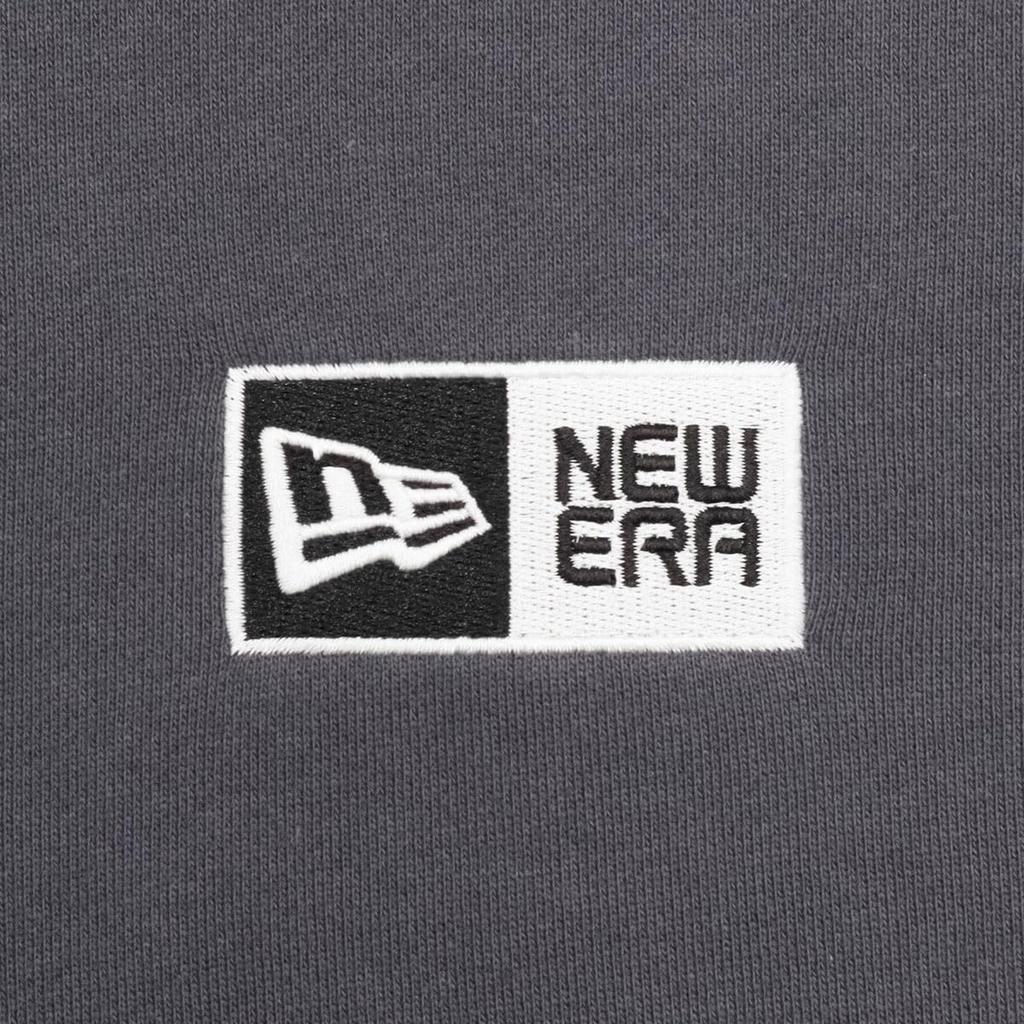 New Era Hoodie Sweat Pullover Hoodie 14507996 NER35A0455 Graphite Gray M Box Logo ONSPOTZ Exclusive Apparel Authentic Product Stylish Design Small and