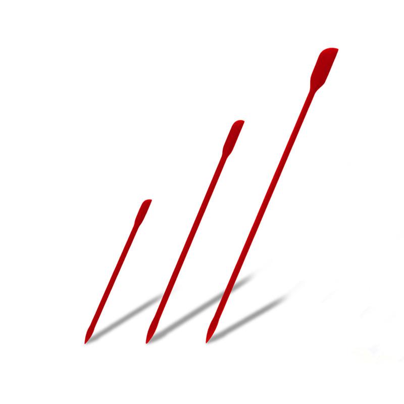 3-Piece Mini Silicone Spatula Set Heat Resistant, Multiple Sizes For Jar, Bottles Kitchen Silicone Baking Double-Headed Scraper