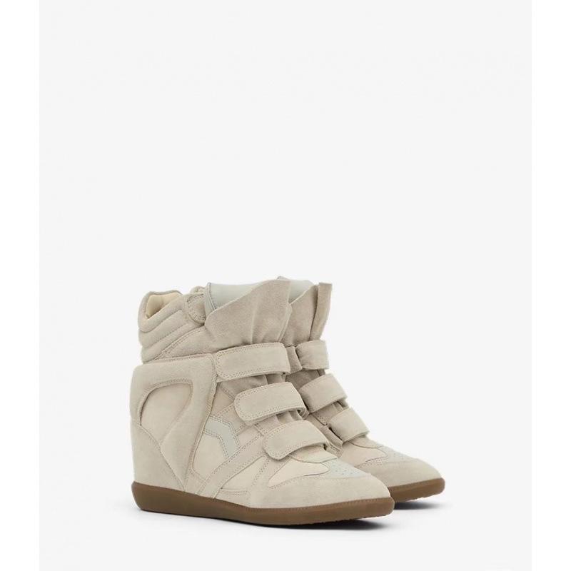 Inner Heightening Women's Shoes Short Boots New Leather High-top Shoes Small Man