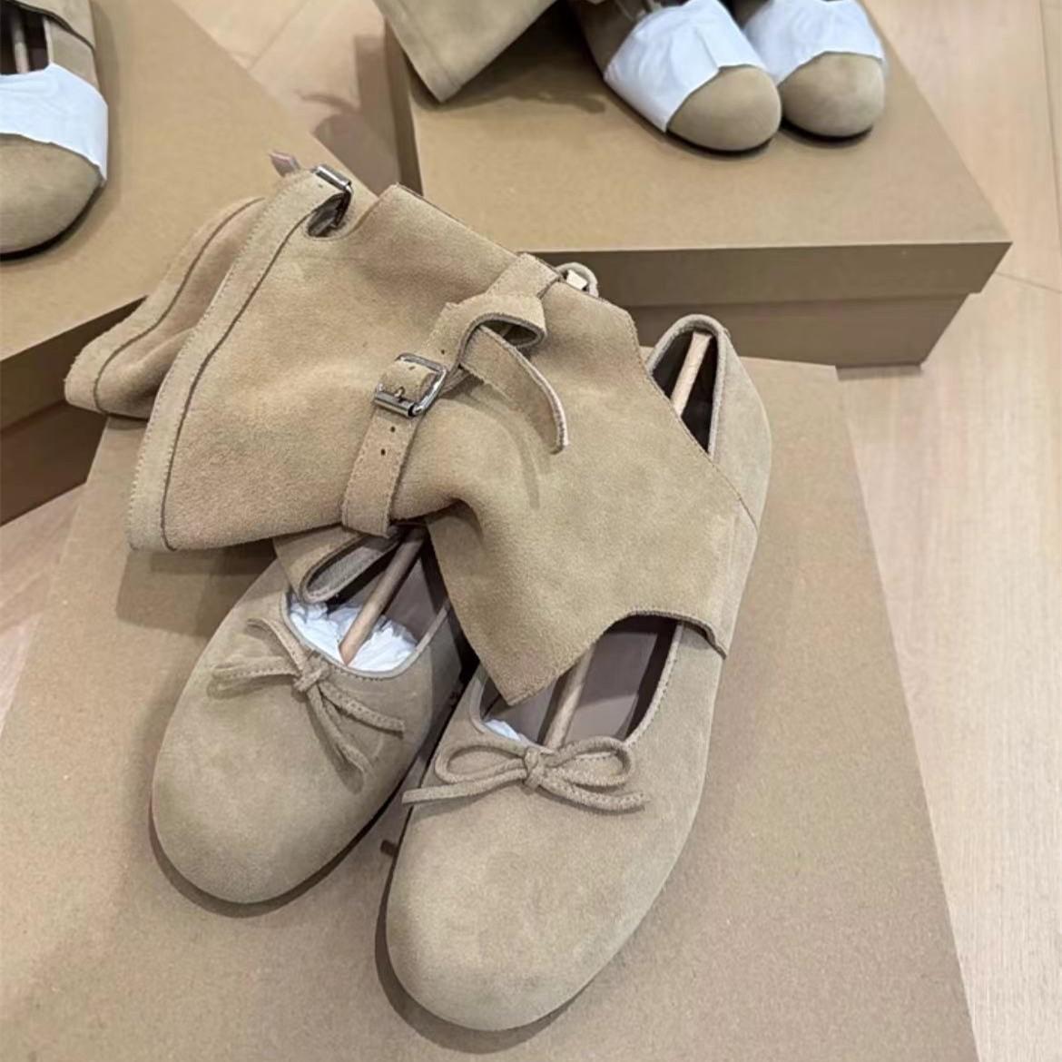 

2025 Весна и Осень Универсальный Новый Универсальный Модный Эссенция Регулируемый Бархатный Ручной работы Балетный Темперамент 40 абрикосовый