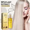 EELHOE Keratin Hair Growth Serum Natural Repair Essence Spray for Dry Curly Hair Hydrate Smooth Frizz Control Growing Hair Care