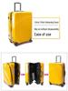 Thickened PVC Anti-Fall Transparent Dust Cover for Check-in Suitcases