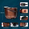 Yao Mei Huanghuali Wood Smart Heating Foot Spa Tub