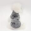 Cat Dog Costume for Medium Dog Cat, Cute Fish Bone Soft Knit Dog Vest, Autumn Warm Dog Jacket, Pet Supplies Windproof Pomeranian