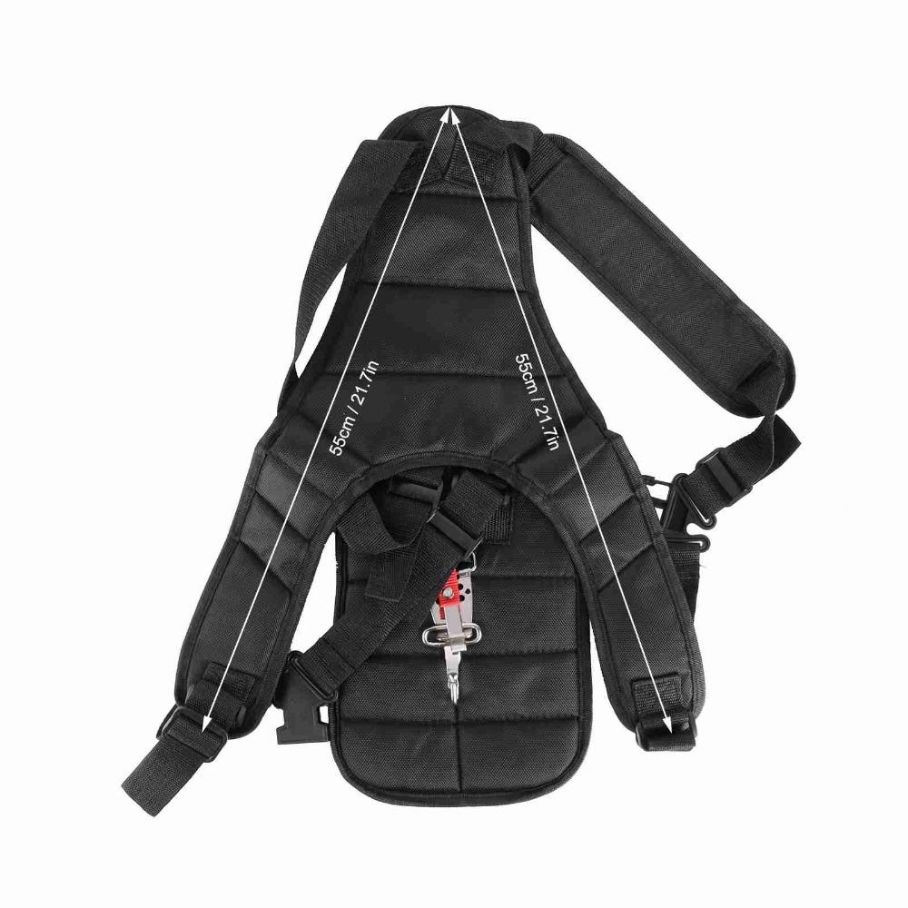 Nylon Trimmer Shoulder Strap Black Lawn Mower Belt Durable Brush Cutter Harness