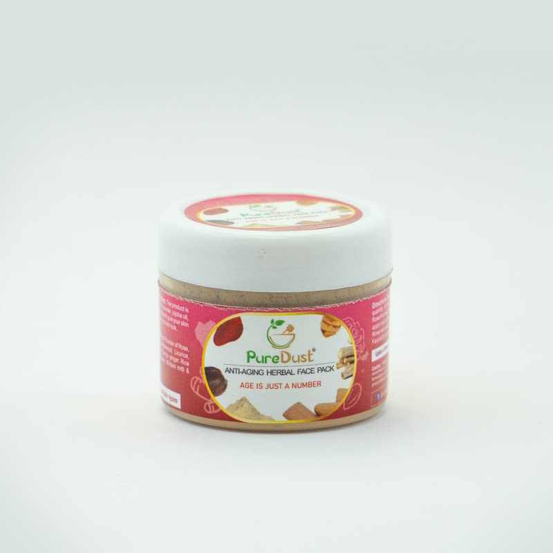 PureDust Anti-Aging Herbal Face Pack (15 G)