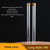 Simple Acrylic Incense Stick Tube Transparent with Detachable Airtight Lid Joss Stick Storage Tube Incense Holder