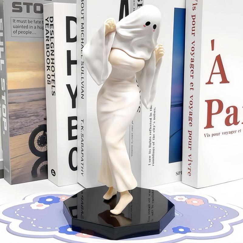21cm Chiyu Sexy Anime Figure Ghost Girl Mrs. Apricot Adult Collectible Model Desk Decoration Halloween Orament Gift