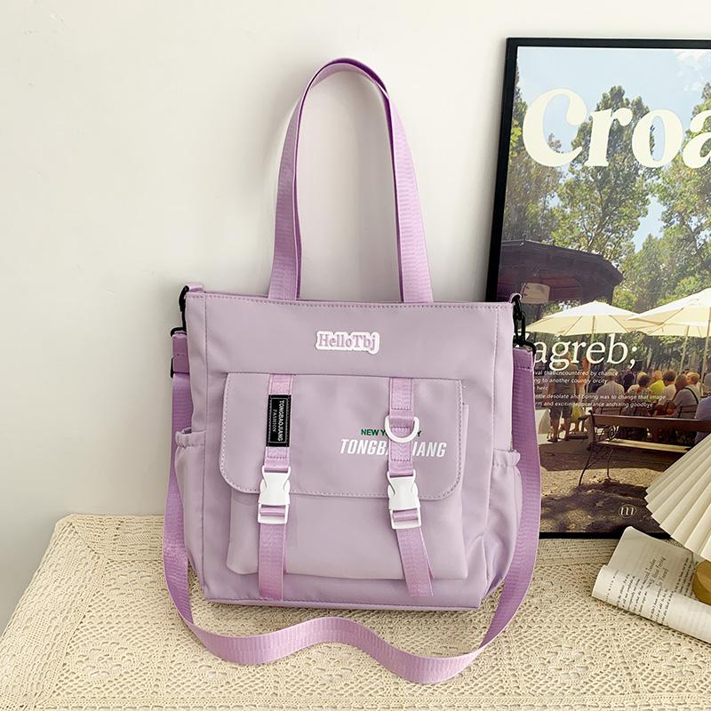 Women's Shoulder Bag Student Classes Crossbody Bag Large Capacity Tote Bag Messenger Bag