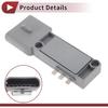 No.1629456/E43ZP12Z297A Ignition Module Ignition Control Module for Ford F-150 1984-1995 ABS Metal Gray