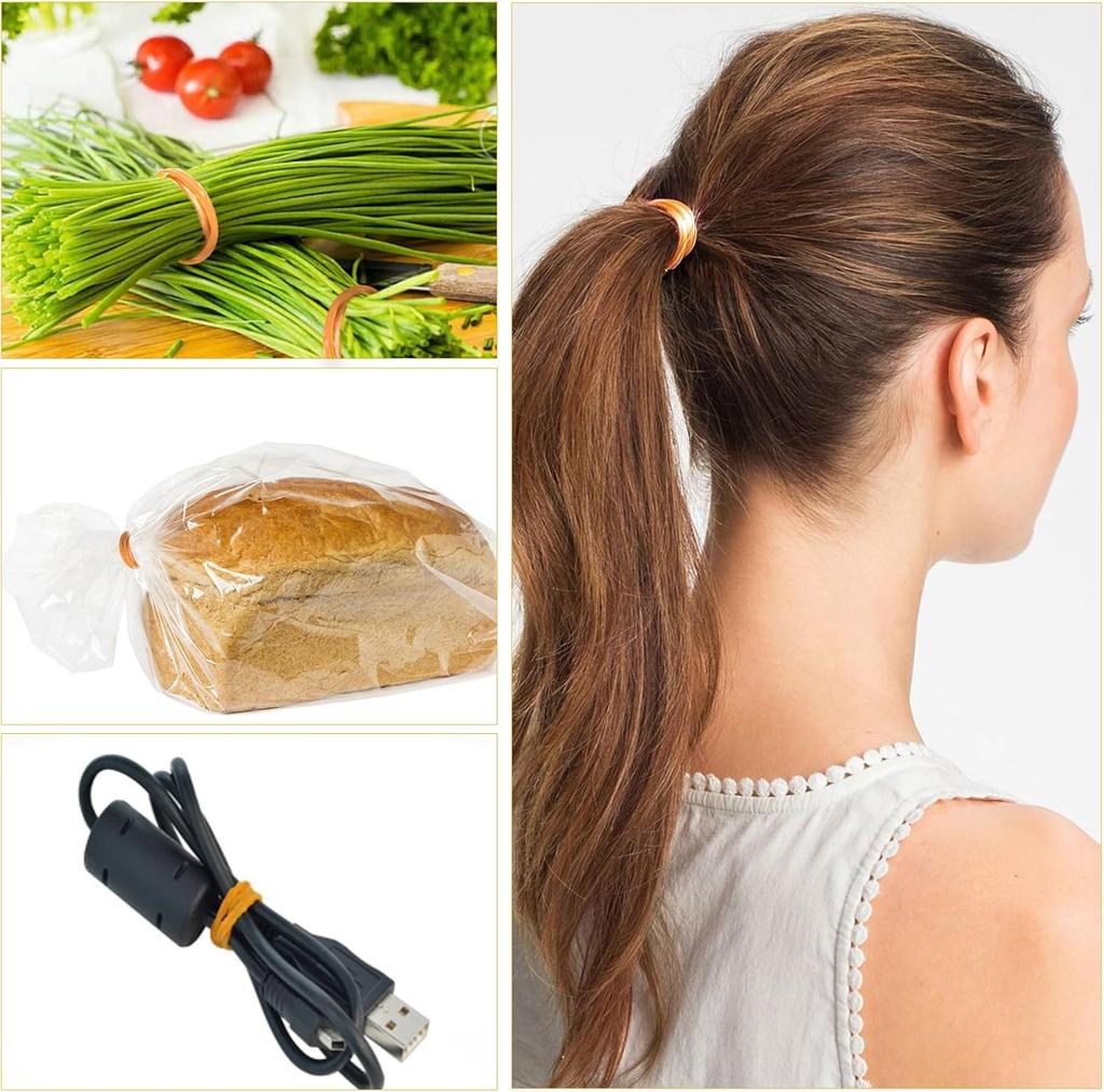 40mm High Elastic Yellow Rubber Band Yellow O Rings Set Fastener Strongrubber Elastic Bands Office School Household Supplies