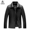 Lapel Leather Jacket Men's Lapel Trendy Handsome High-end PU Locomotive Men's Spring and Autumn Leather Jacket