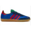 Sneaker Politics x adidas Samba Consortium Cup Herren-Sneaker Blau Blue-Bird Better-Scarlet IE0173