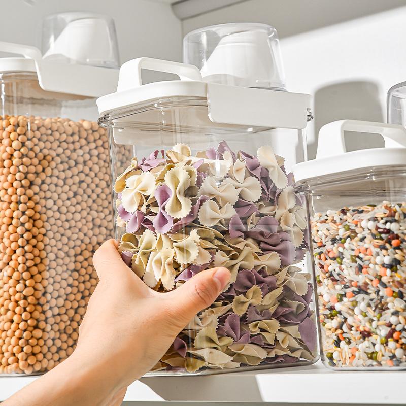 Food Sealed Tank Plastic Storage Box Multigrain Grain Storage Rack Household Storage Tank