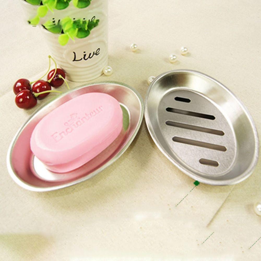 Wire Drawing Process Double Soap Dish Various Styles Drainable Soap Rack  Kitchen