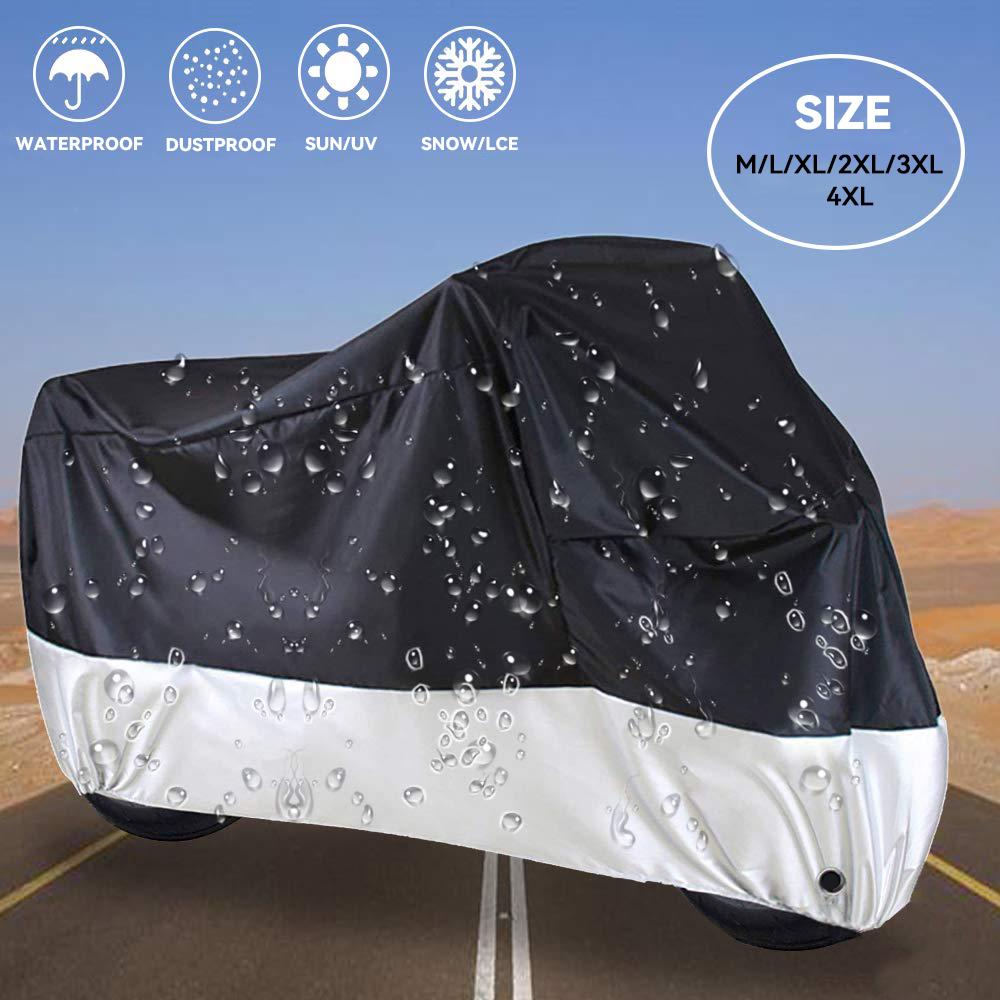Motorcycle Covers Tarpaulin Cover Cloth Moto Scooter Cover Protector Waterproof Rain Dustproof Bike Bicycle Case Tent