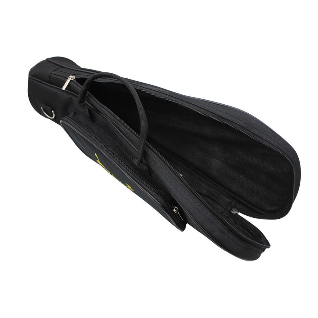 Double Zippers Design Storage Case Trumpet Carrying Case Waterproof Trumpet Bag Lightweight Trumpet Case Trumpet Gig Bag