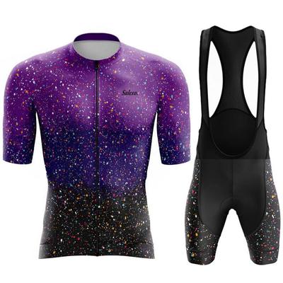 2026 Men's Cycling Jersey Set Summer Star Point Short Sleeve Cycling Clothing Mtb Bike Uniforme Maillot Bicycle Ropa Ciclismo Hombre