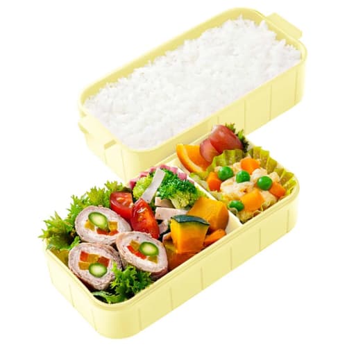 Skater Bento Box Disney Winnie the Pooh Cafe 600ml Antibacterial 2 Tiers for Women Made in Japan YZW3AG-A