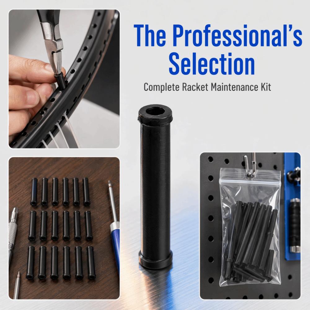 15PCS Nylon Tennis Racket Wire Protection Tube Tennis Racket Grommets Parts Sports Gear Maintenance