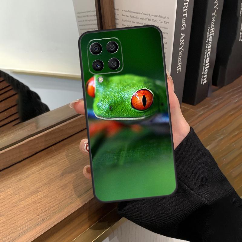 

Чехол Wildlife с зеленый лягушкой для Samsung Galaxy M35 M15 M55 M56 M36 M16 M06 M31 M13 M33 M53 M12 M32 M52 M14 M34 M54 Samsung M56