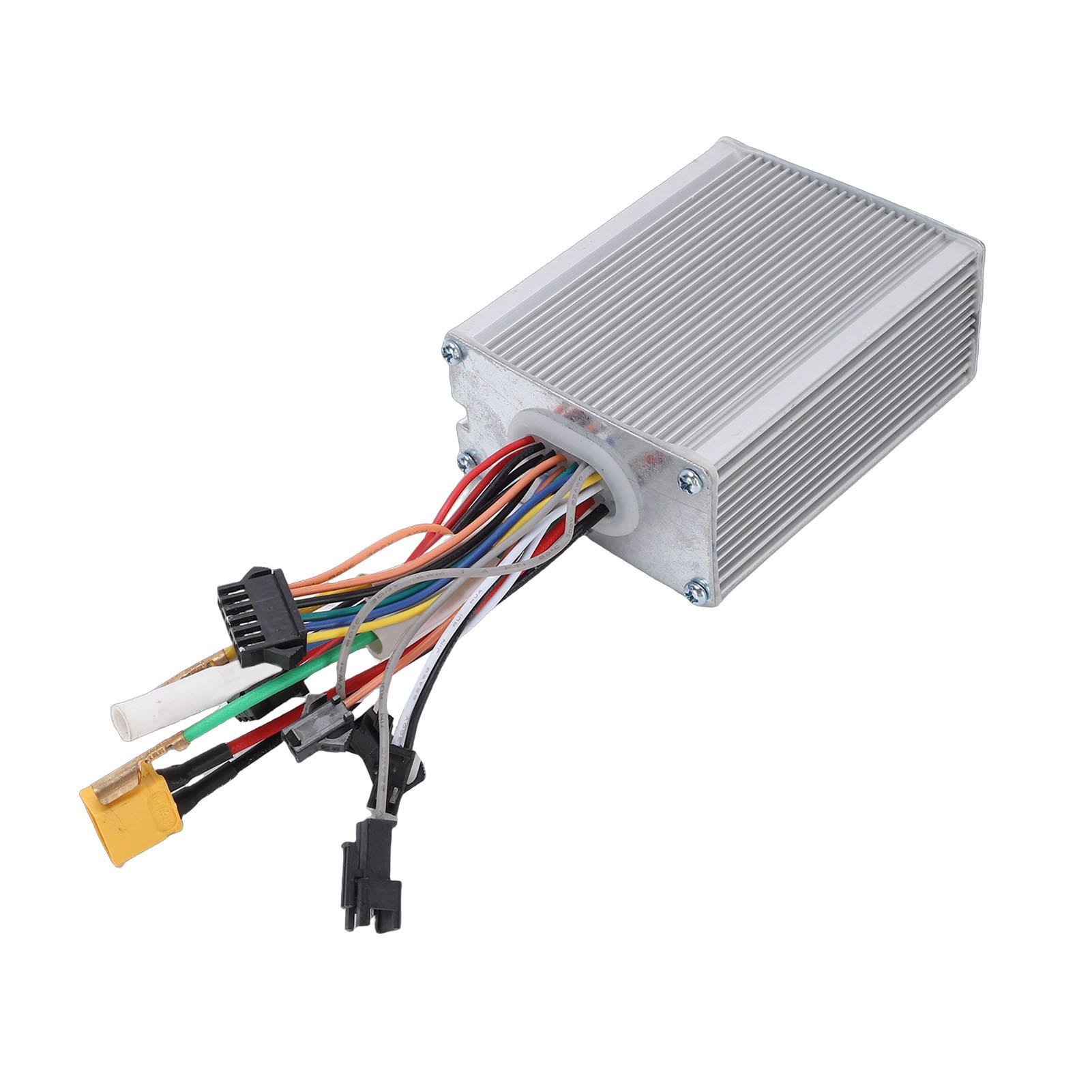 Контроллер бесщеточного двигателя для электросамоката 60В 25А Регулятор скорости двигателя самоката Металлический Регулятор скорости двигателя самоката белый