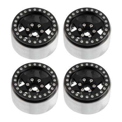 4Pcs 1.9 Inch Wheel Hub Aluminum Alloy Beadlock Wheel Hub Accessory for Axial SCX10 90046 AXI 03007 for REDCAT MST 1 10