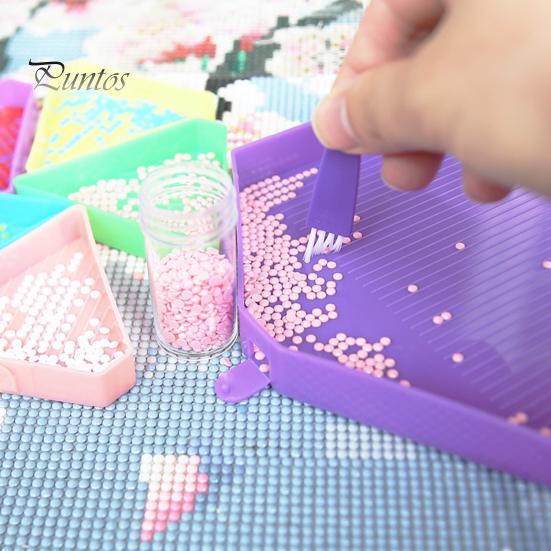 1 Set Rhinestone Painting Tray Set Rhinestone Bead Sorting Organization Tool Accessories for DIY Crafts