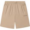 Mens Training Series Solid Color Breathable Versatile Five-Point Sports Shorts Men Shorts Khaki 952527307-2