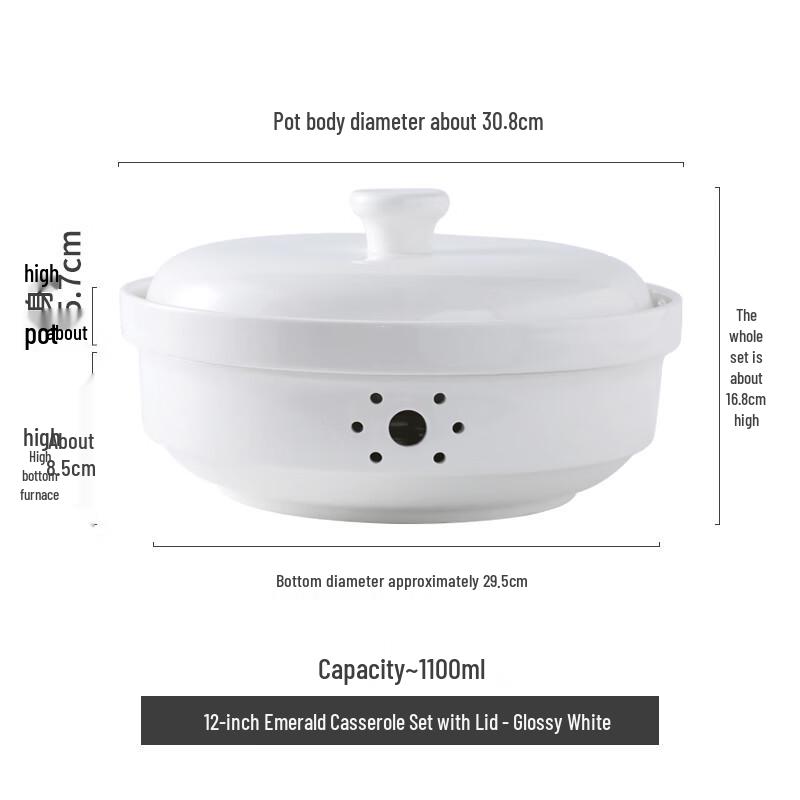 Nordic Ceramic Warming Serving Dish Set