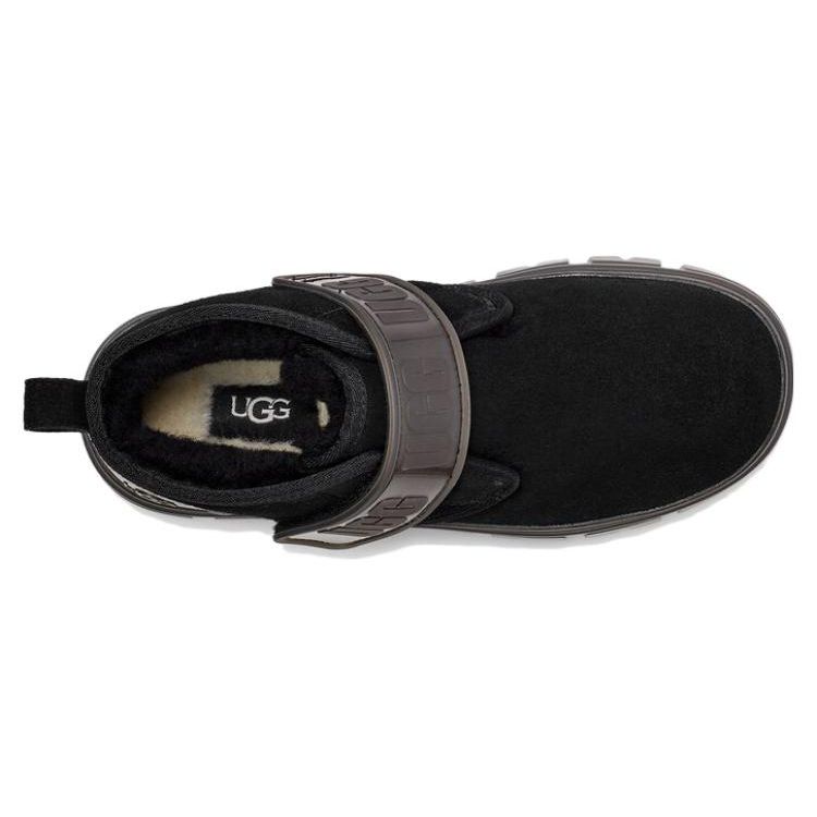 UGG Modische Bequeme Outdoor Kurzstiefel Damenstiefel Schwarz 1137030-Schwarz