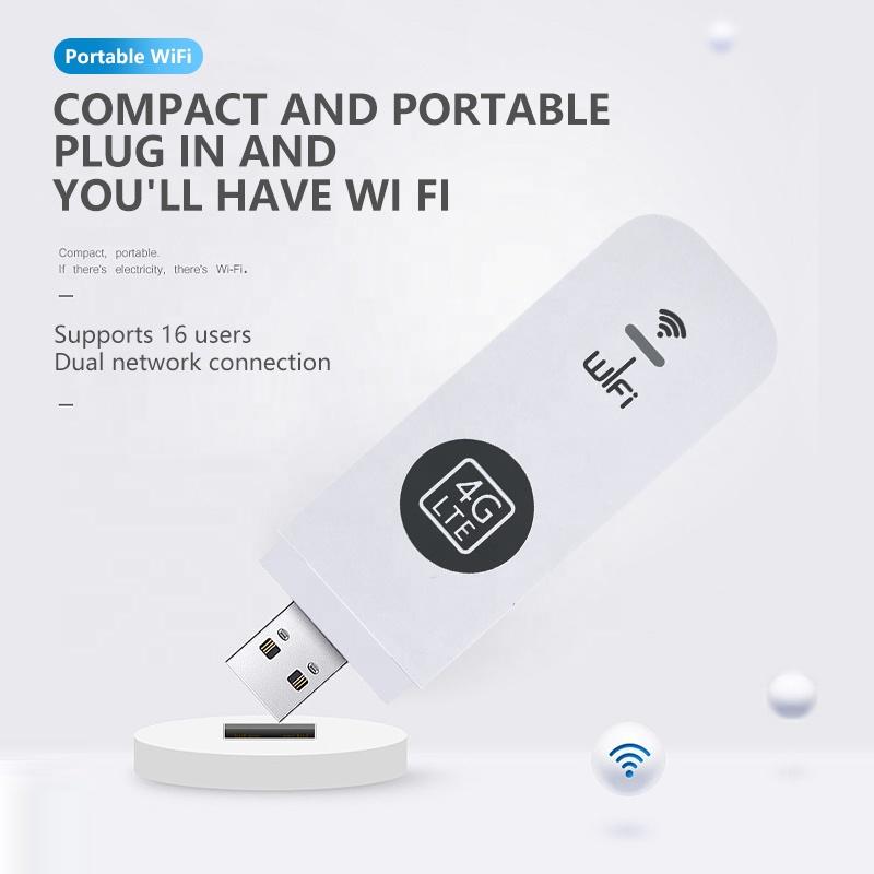 U6-G LTE 4G USB Modem for Global Use 4G USB Dongle SIM Card Slot Dongle 4G Modem Moboile Wi-Fi Wingle Wingle Hotspot