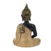 Thai Buddha Statue Handcrafted Golden Resin Sculpture for Home Temple Altar Meditation Decor & Buddhist Blessing Gift