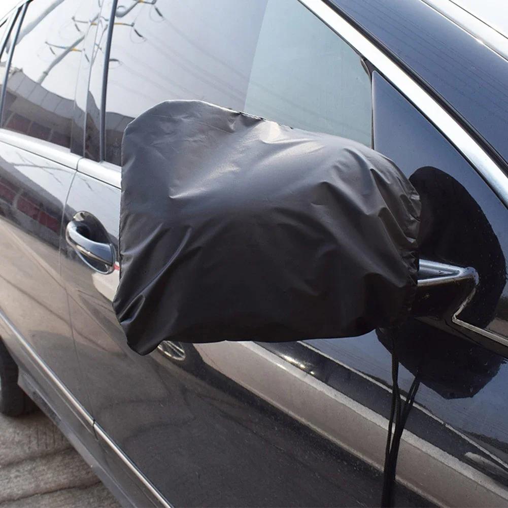 2Pcs High Quality Snow Ice Winter Auto Car Rear View Side Mirror Frost Guard Waterproof Side Mirror Rear View Cover Protection