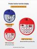 Portable Bluetooth Megaphone with Dual-Chamber Lithium Battery - Rechargeable Handheld Speaker for Outdoor Promotions.