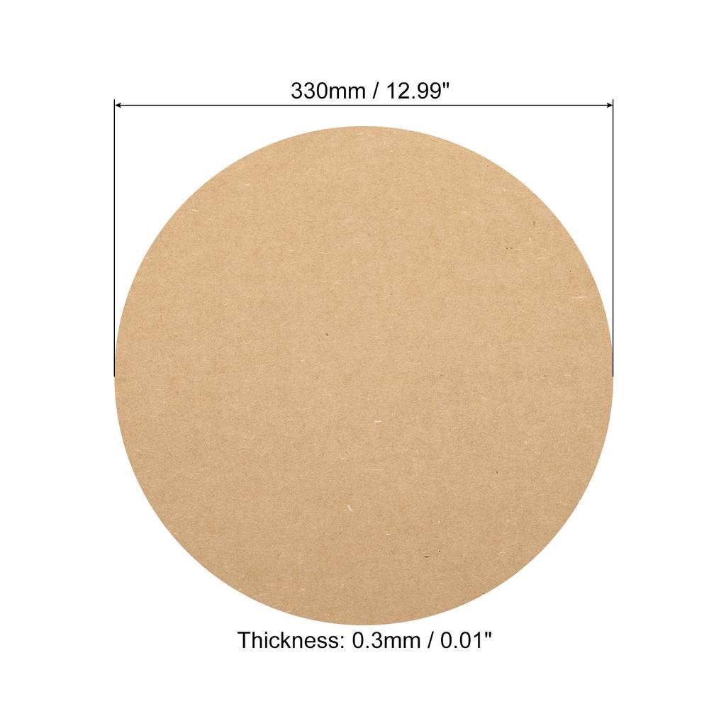 40pcs Round Cardboard Paper Blank Disc Circles Slices for Party Decorations DIY Craft Arts Drawing Painting Writing