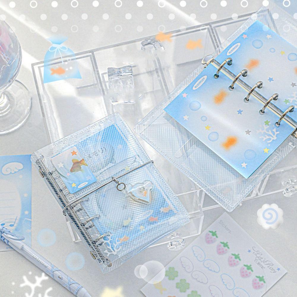 Portable Hand Account Book Mini Hand Ledger Learn Ledger Loose-leaf Notebook Kids Gift